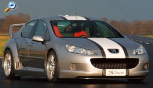 design extrieur de la Peugeot 407 SILHOUETTE